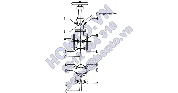 Van cửa có nắp bắt bu lông - phần 2